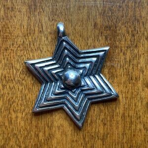 💛 Y2K 925 Star Pendant